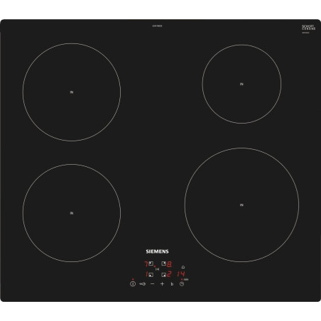 Siemens EU611BEB2E iq100 Plaque induction cuis­son/ 59,2 cm/Verre Céramique