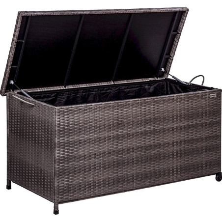 STILISTA Auflagenbox 122x62x56cm grau