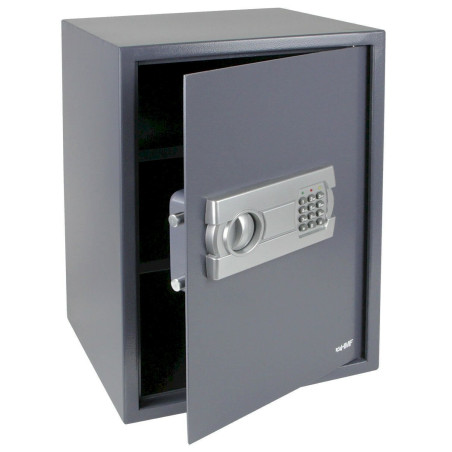 HMF 4612512 Möbeltresor Elektronikschloss Wandtresor Tresor Safe Zimmersafe Geldschrank - 500 mm