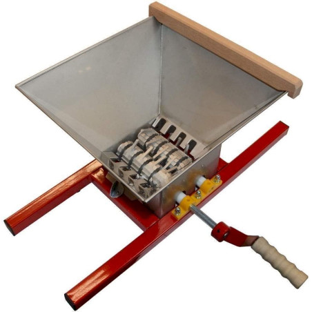 Systafex Obstmühle mechanische Mühle Maischemühle 7L Obsthäcksler Beerenmühle