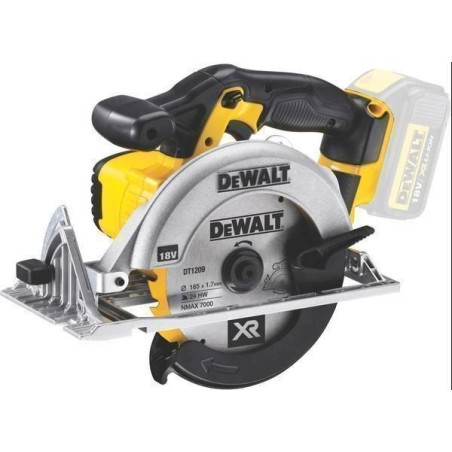 DeWalt DCS 391 N 18 V XR Li-Ion Akku Hand Kreissäge inkl. 165 mm Kreis­sä­ge­blatt Solo - ohne Zubehör