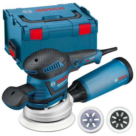 Bosch Ex­zen­ter­schlei­fer GEX 125-150 AVE, 125 und 150mm Durch­mes­ser, 400 W, mit Koffer