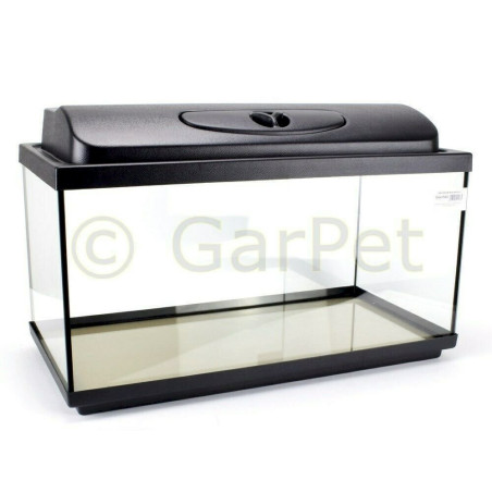 GarPet 1585-3 Aquarium Komplett Set 60x30x30 cm 54 L LED Abdeckung Filter Heizer Kiesblende 60