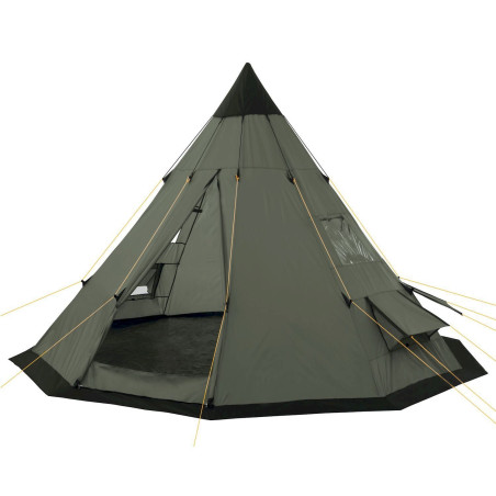 CampFeuer Spirit - tente tipi pour 4 personnes, 3000 mm colonne d'eau, vert