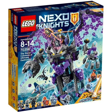 LEGO - 70353 - Nexo Knights - Jeu de Construction - Le Colosse de pierre de la destruction suprême