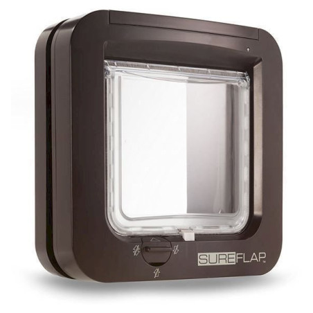 SureFlap Mikrochip Katzenklappe (braun)