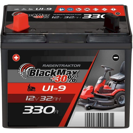 BlackMax C60-N30-A 53034 Aufsitzmäher Batterie 12V 32Ah Rasenmäher