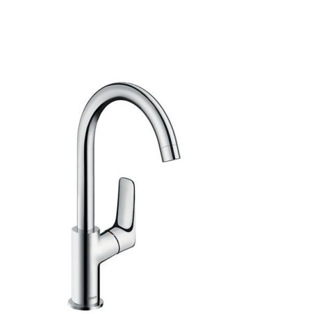 Hansgrohe Logis 71131000 Logis 210 Mitigeur lavabo bec haut sans tirette ni vidage chromé