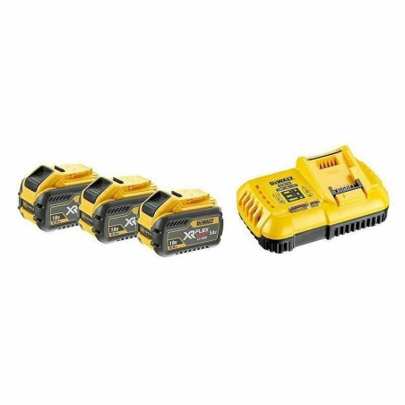 Ak­ku-Star­ter­set Dewalt 54V Dcb 118 x3 3 Batteries 9,0 Ah et Chargeur