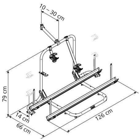 THULE Porte-Vé­los Sport Garage G2