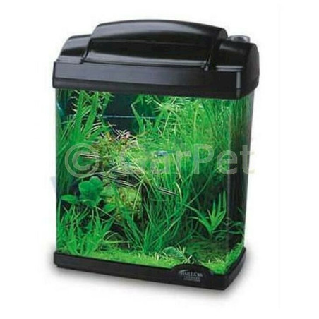 Hailea FC-200 nano Aquarium Set Garnelen Shrimp Einsteigerset komplett Filter FC-200 Aquariumset schwarz