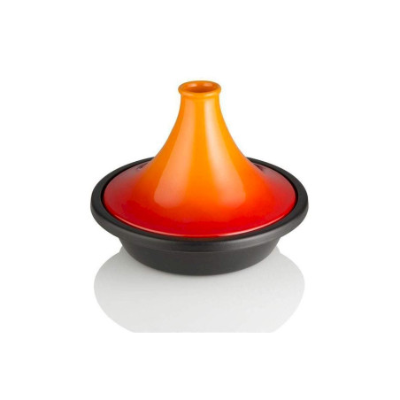 Le Creuset - Tajine Ø31cm - vol­ca­nique/ Convient pour four/ Convient à toutes les sources de chaleur