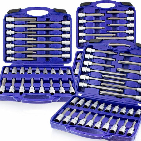 BITUXX Jeu de clés à douille hexagonales Torx 88 pièces