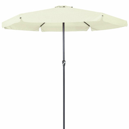 Deuba 102489 beige Sonnenschirm Ø330cm mit Kurbel