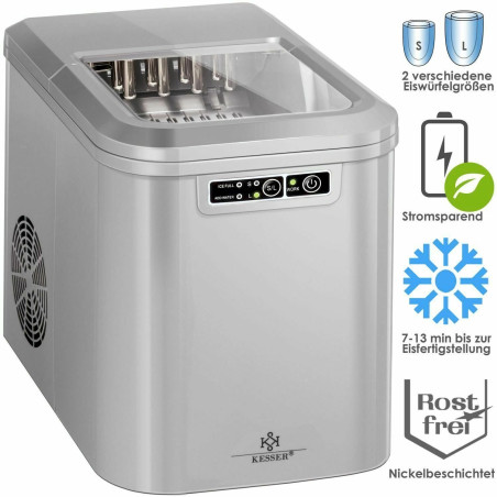 KESSER KE-LED22 Eiswürfelbereiter 2,2L Eiswürfelmaschine Eiscrasher Eismaschine Icemaker