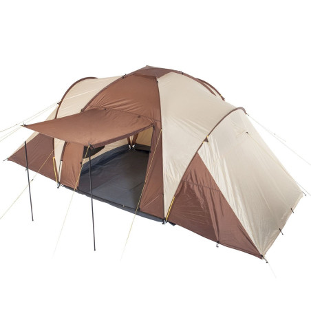 Kuppelzelt SKANDIKA Daytona 6 Personen (beige/braun)