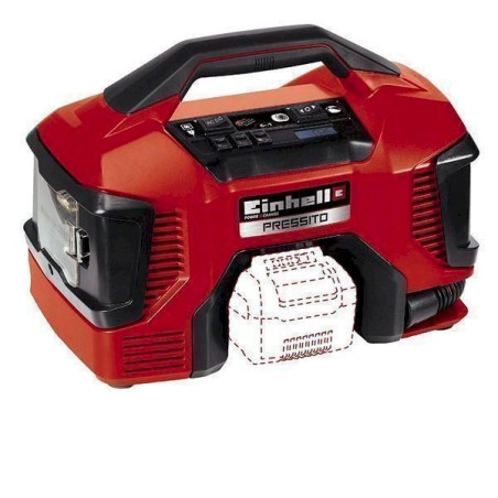 Einhell Compresseur hybride PRESSITO, sans batterie et chargeur - 4020460