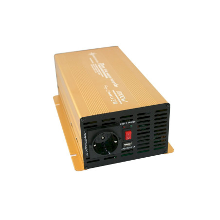 Solartronics Spannungswandler NP 12V 1000 Watt Power USB 2.1A reiner SINUS Gold Edition