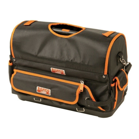 BAHCO 19" Offene Werkzeugtasche Schwarz Kunststoffboden unbestückt 4750FB1-19B