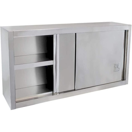 Beeketal BWS120 Edelstahl Gastro Hängeschrank Wandschrank Wandhängeschrank Schrank