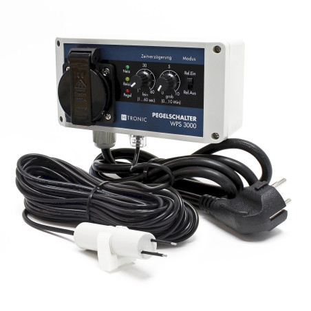 H-Tronic WPS3000 Wasserpegelschalter mit Wassersensor 10m Sensor 3000W