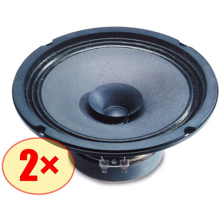 Visaton BG 20 Breit­band­laut­spre­cher, 8-inch full-range speaker, 70W, 8 ohms (Paar)