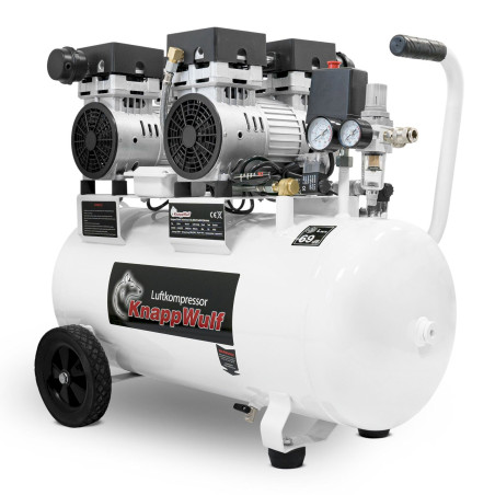 Whisper Kompressor KW2050 Com­pres­seur D'Air Silent Air 50L Airbrush 69dB