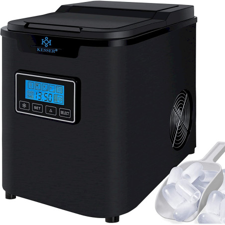 KESSER® Edelstahl Eiswürfelbereiter 150W Ice Maker 2,2 Liter