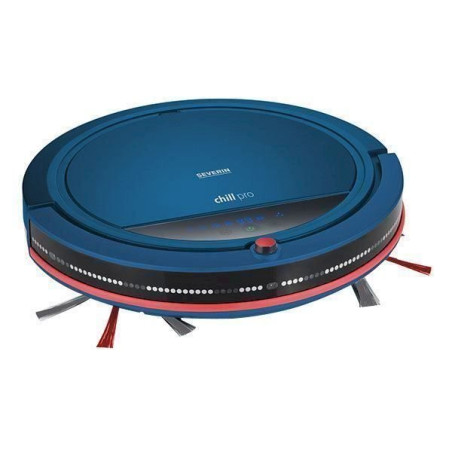 SEVERIN S'Special chill pro RB 7028 - Aspirateur - robot - sans sac - océan bleu / rouge grenat