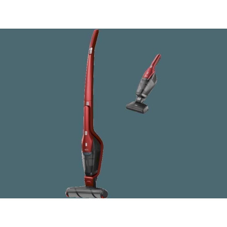 AEG QX8-1-45CR Aspirateur balai Capacité du réservoir 0,5 L, rouge