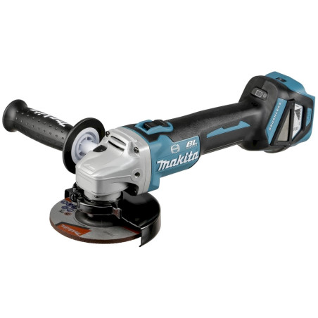 Makita DGA 517 ZJ Meuleusa d'angle sans fil 18V 125mm + Coffret de transport Makpac 3 - sans Batterie, sans Chargeur