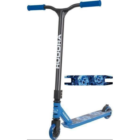 HUDORA Stunt-Scooter XQ-12, blau - 14025 - Freestyle Tretroller