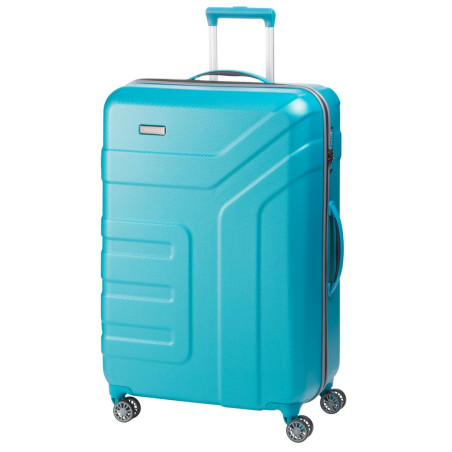 Travelite Vector 4-Rollen-Trolley M 70 cm erweiterbar - türkis