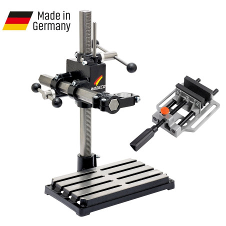 WABECO BF1240 Bohrständer Fräsständer mit Maschinenschraubstock (24556)