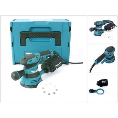 Makita BO5041J 300 W Ex­zen­ter­schlei­fer / Schleif­ma­schi­ne Solo im Makpac