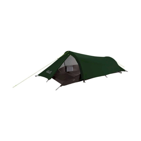 Tente Tunnel Jack Wolfskin Gossamer - Robuste - 1 Personne - Vert Mountain Green