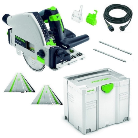 Festool Scie plongeante TS 55 REBQ Plus FS + Rail de guidage 2x FSV