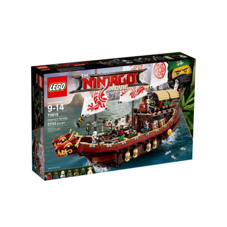 T LEGO Ninjago Jeu de Construction - Le QG des Ninjas 70618