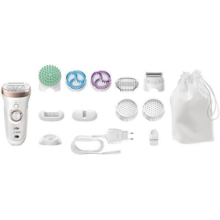 BRAUN Epilateur Silk-Epil 9-961 V + Brosse exfoliante C1025358