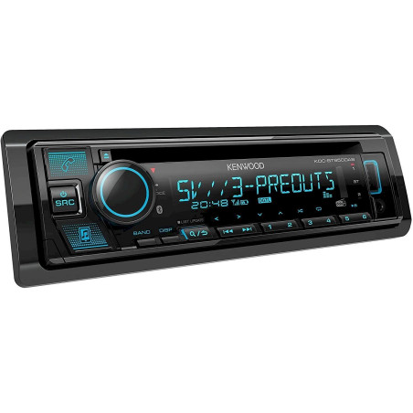 Kenwood KDC-BT950DAB Autoradio-CD/USB, Bluetooth et radio numérique DAB+ intégrée, compatible Spotify