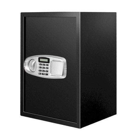 AREBOS Tresor Safe Elektronischer Möbeltresor Schranktresor Wandtresor Digital Schwarz