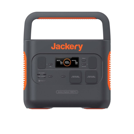 Jackery Explorer 2000 Pro Tragbare Powerstation 2160Wh schnelle Ladung mit AC/Solarpanel