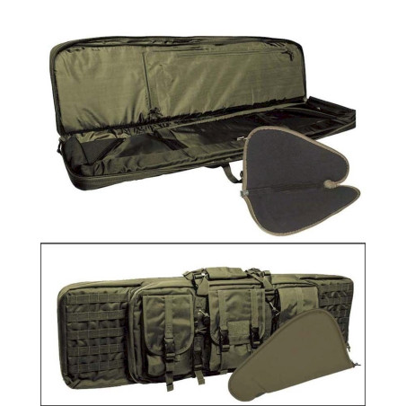 Mil-Tec 20016193 Weapon Case Set oliv, Waffen Tasche, Gewehr, versch. Größe