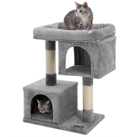 FEANDREA Arbre à chat 84 cm gris clair PCT61W