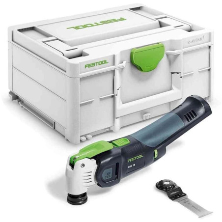 FESTOOL outil oscillant VECTURO OSC 18 E-Basic 576591 sans batterie ni chargeur in Systainer