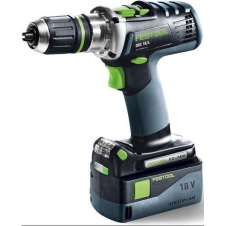 Festool Ak­ku-Bohr­schrau­ber DRC 18/4 Li 5,2-Set QUADRIVE (574697)