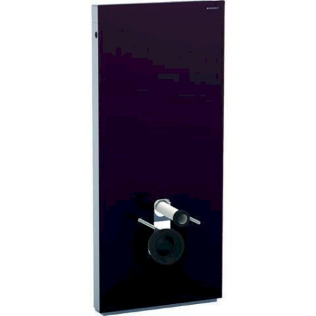 Geberit Monolith mur WC module 131.031.SQ.5 hauteur 114 cm- Terre d'ombre