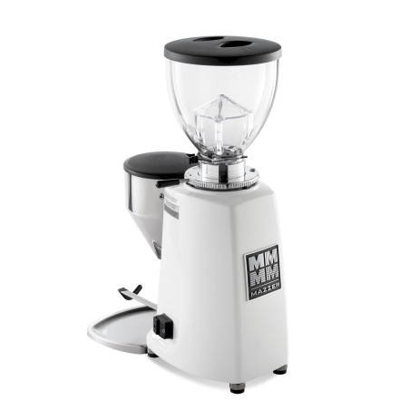 Elektrische Kaffeemühle Mazzer Mini Elektronik B weiß