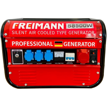 Freimann FM-S8500W Luftgekühlter Benzin Stromerzeuger