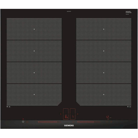 Siemens EX675LXC1E iQ700 Autarkes In­duk­ti­ons-Koch­feld, Glas­ke­ra­mik, Facetten Design, 60 cm breit